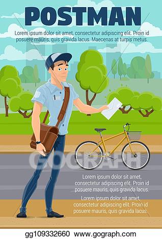 Mailman clipart postal service. Clip art vector postman