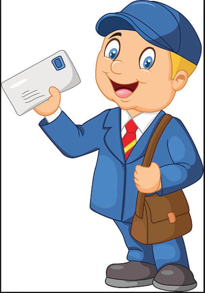 mailman clipart postal worker
