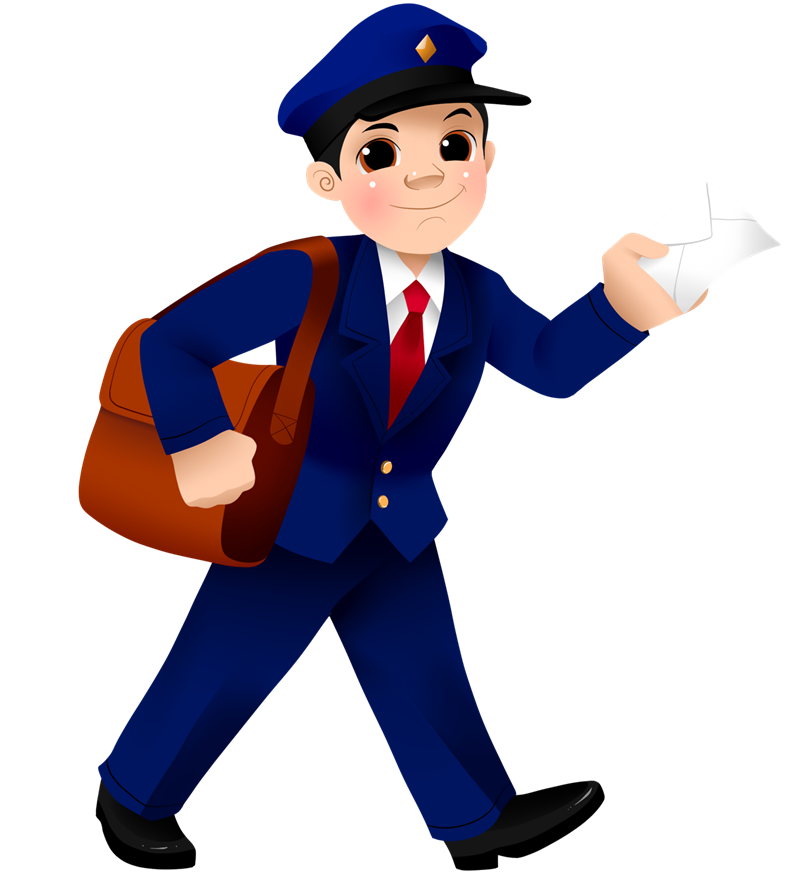 mailman clipart postman