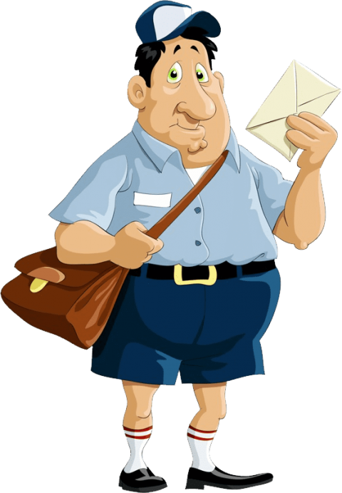 mailman clipart postman