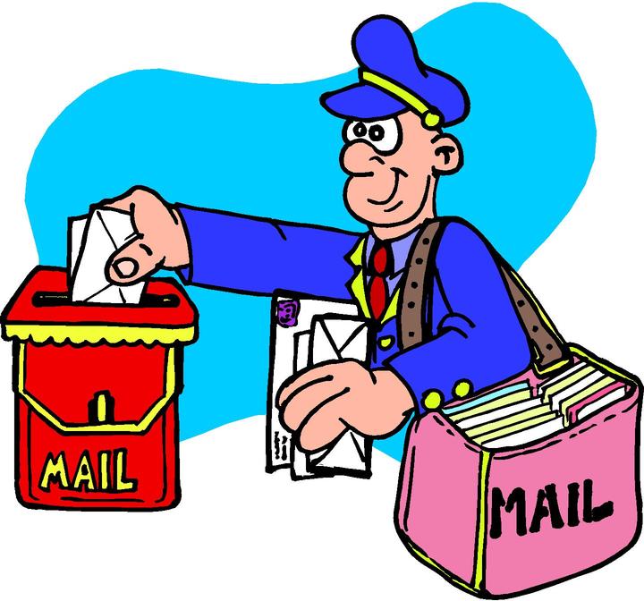 mailman clipart postmaster