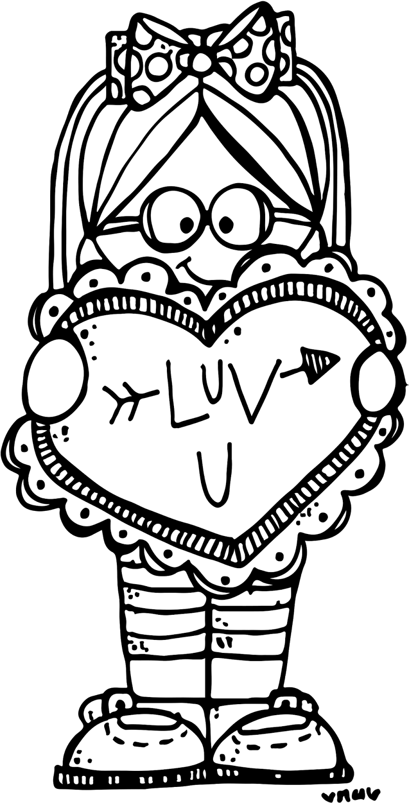 Melonheadz happy s day. Mailman clipart valentine