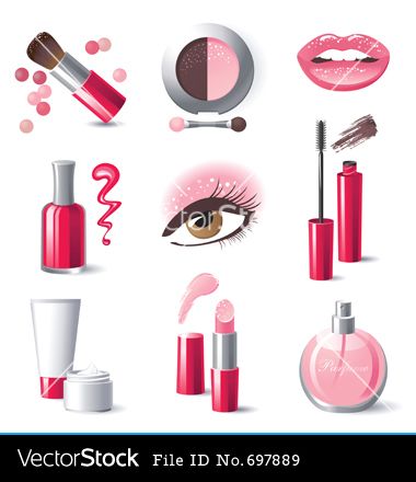makeup clipart animated