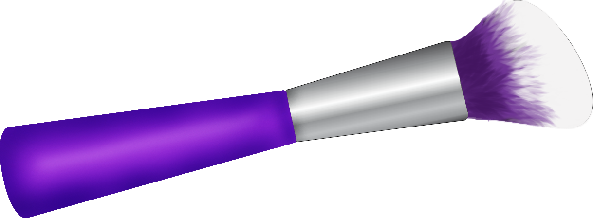 Pincel vetor ilustra o. Makeup clipart blush