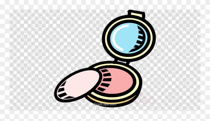 Makeup clipart blush. Cartoon rouge cosmetics clip
