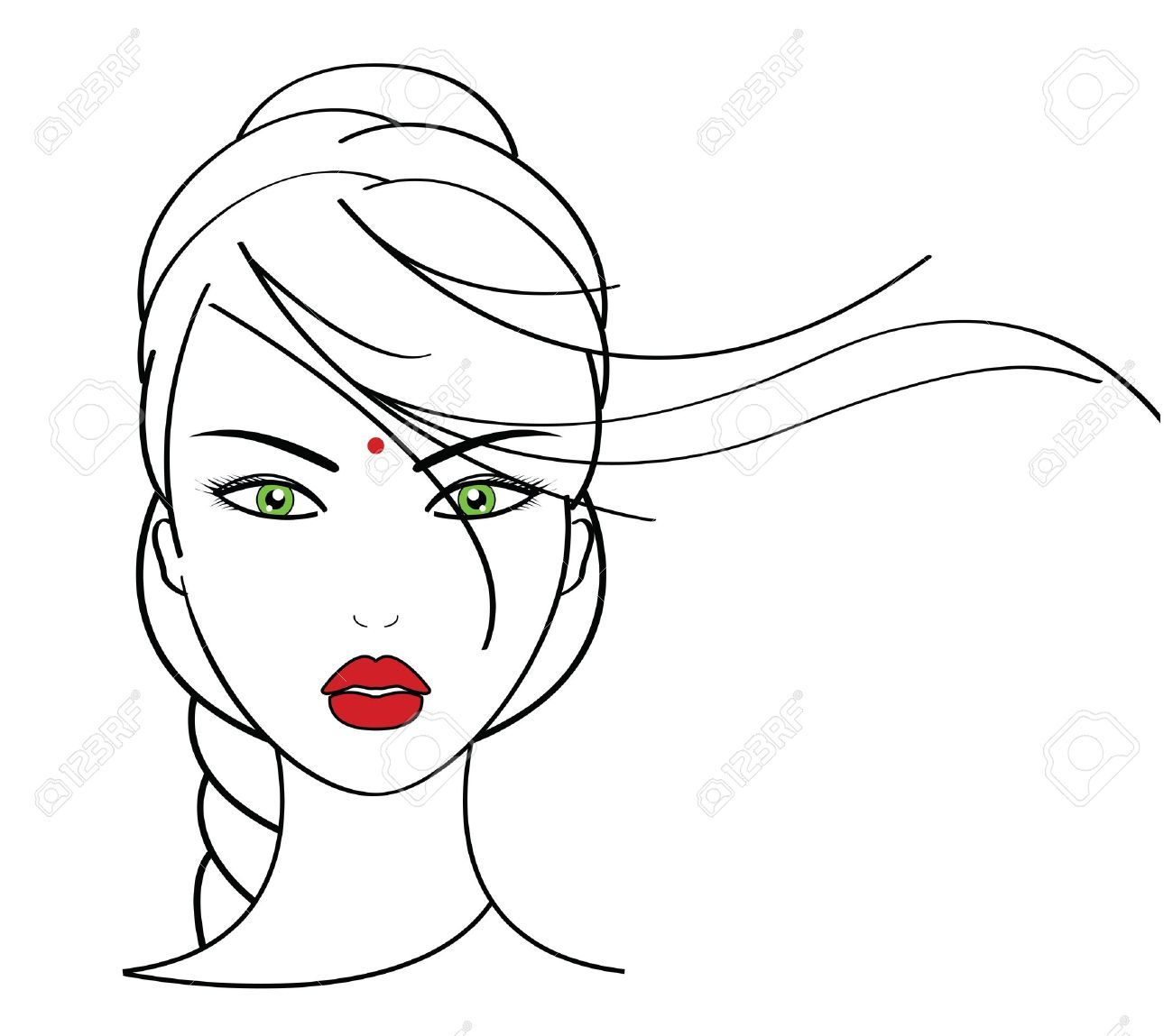 makeup clipart face illustration