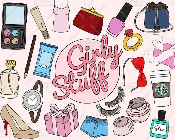 makeup clipart girly thing