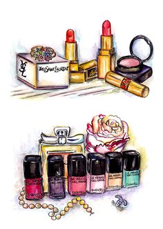 makeup clipart illustration