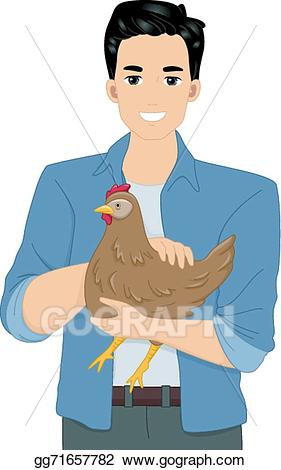 male clipart hen