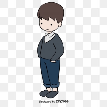 male clipart high school student