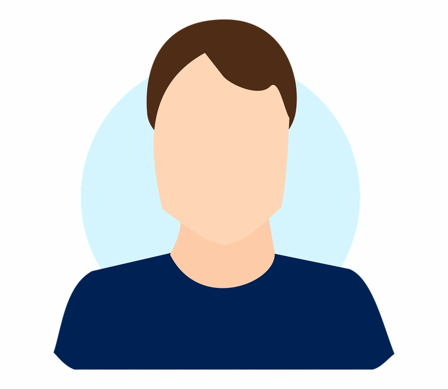 male clipart man portrait