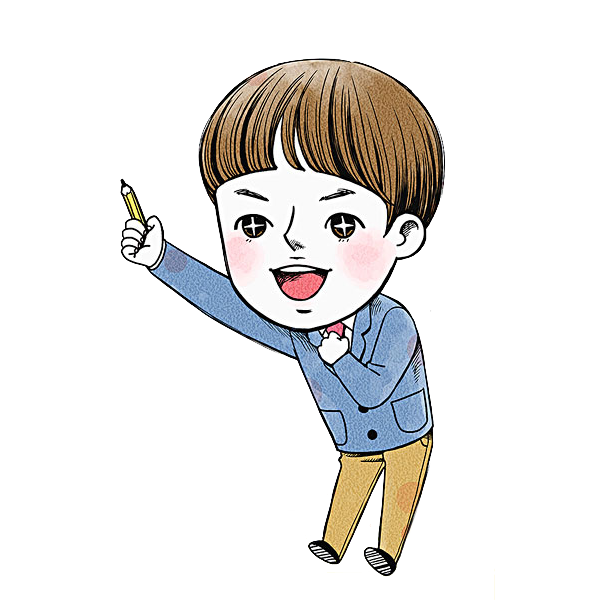 Cartoon handsome man transprent. Male clipart old male teacher