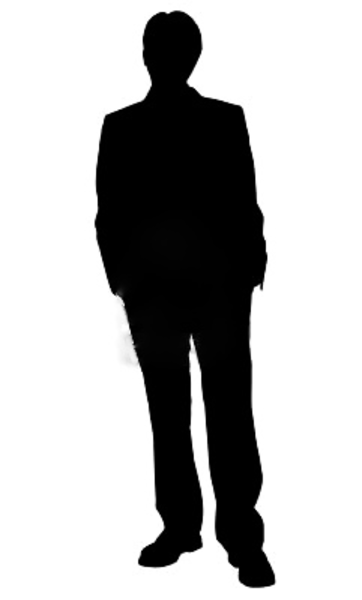 male clipart silhouette