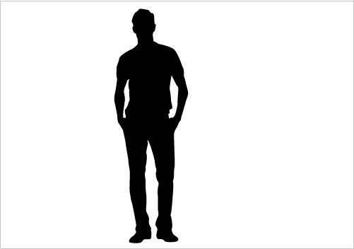 Male clipart silhouette. Pin by arlene brys