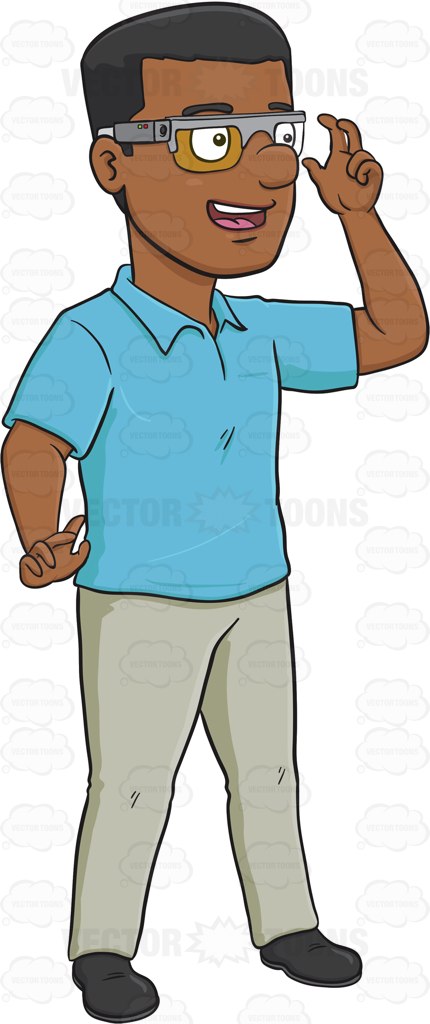  black man clipartlook. Male clipart single person