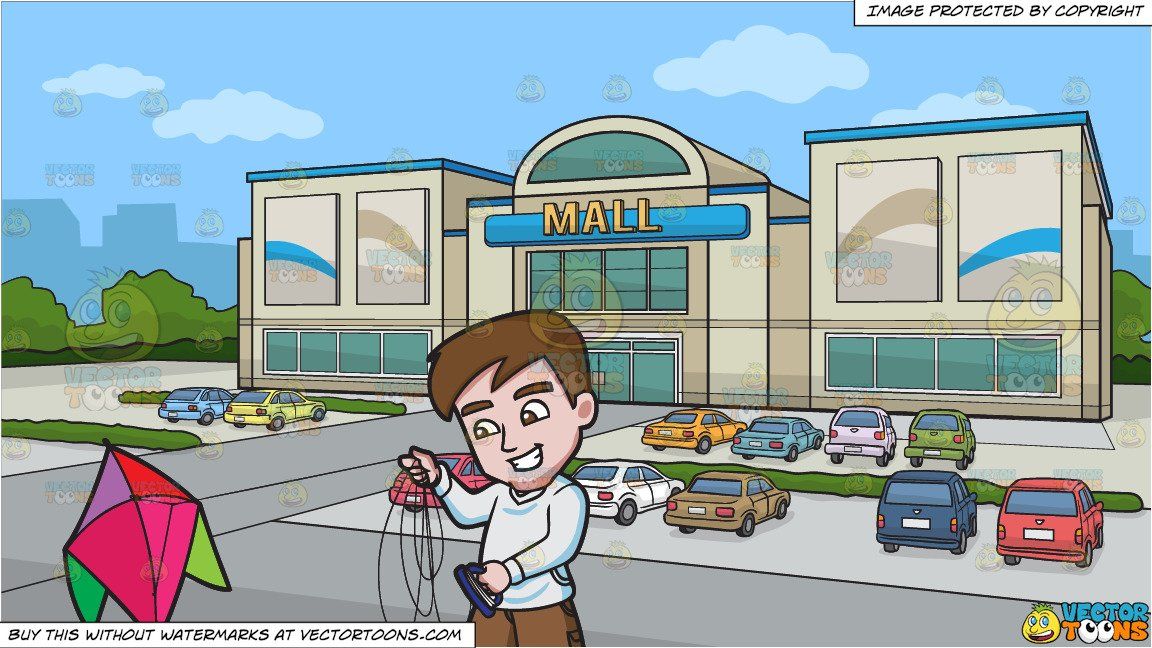 mall clipart cartoon