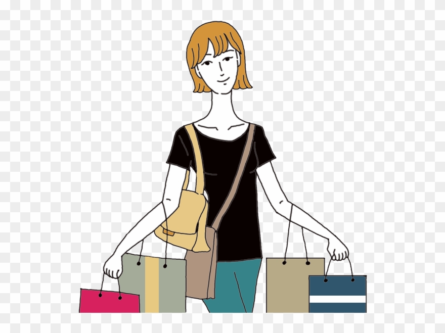 Department too many bags. Mall clipart departmental store