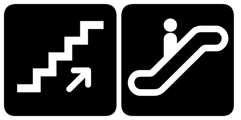 staircase clipart symbol
