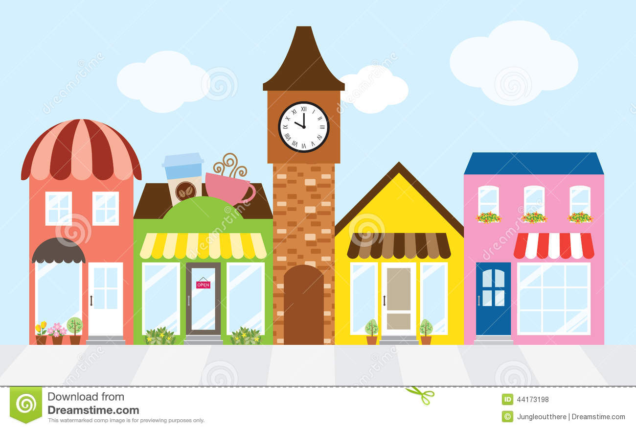 Picture . Mall clipart local shop