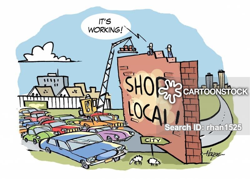 Mall clipart local shop. Chain cartoons and comics