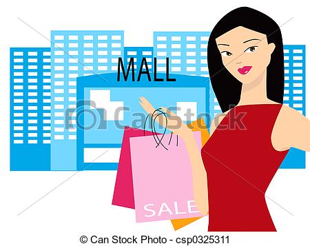 . Mall clipart mall manager