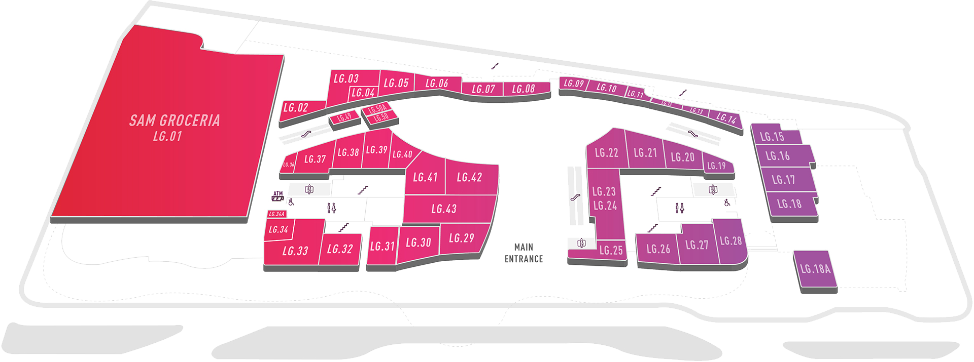 Mall clipart mall map. Nu sentral lower ground
