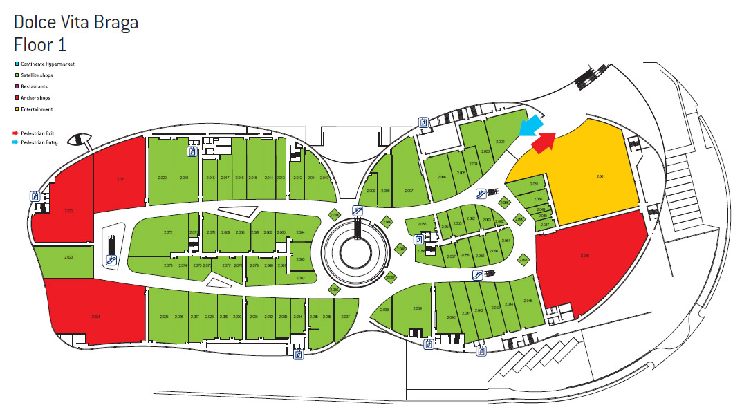 Nova arcada a centre. Mall clipart shopping complex