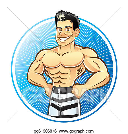 muscle clipart muscle man