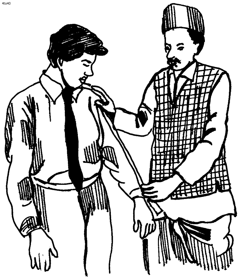 men clipart tailor