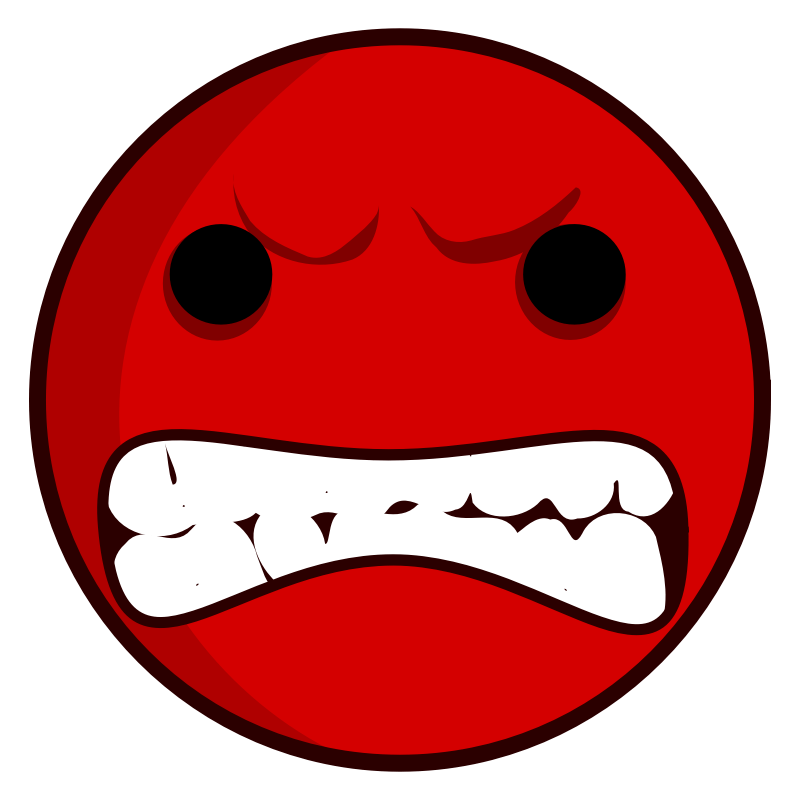 Workplace vengeance nearly half. Manager clipart angry