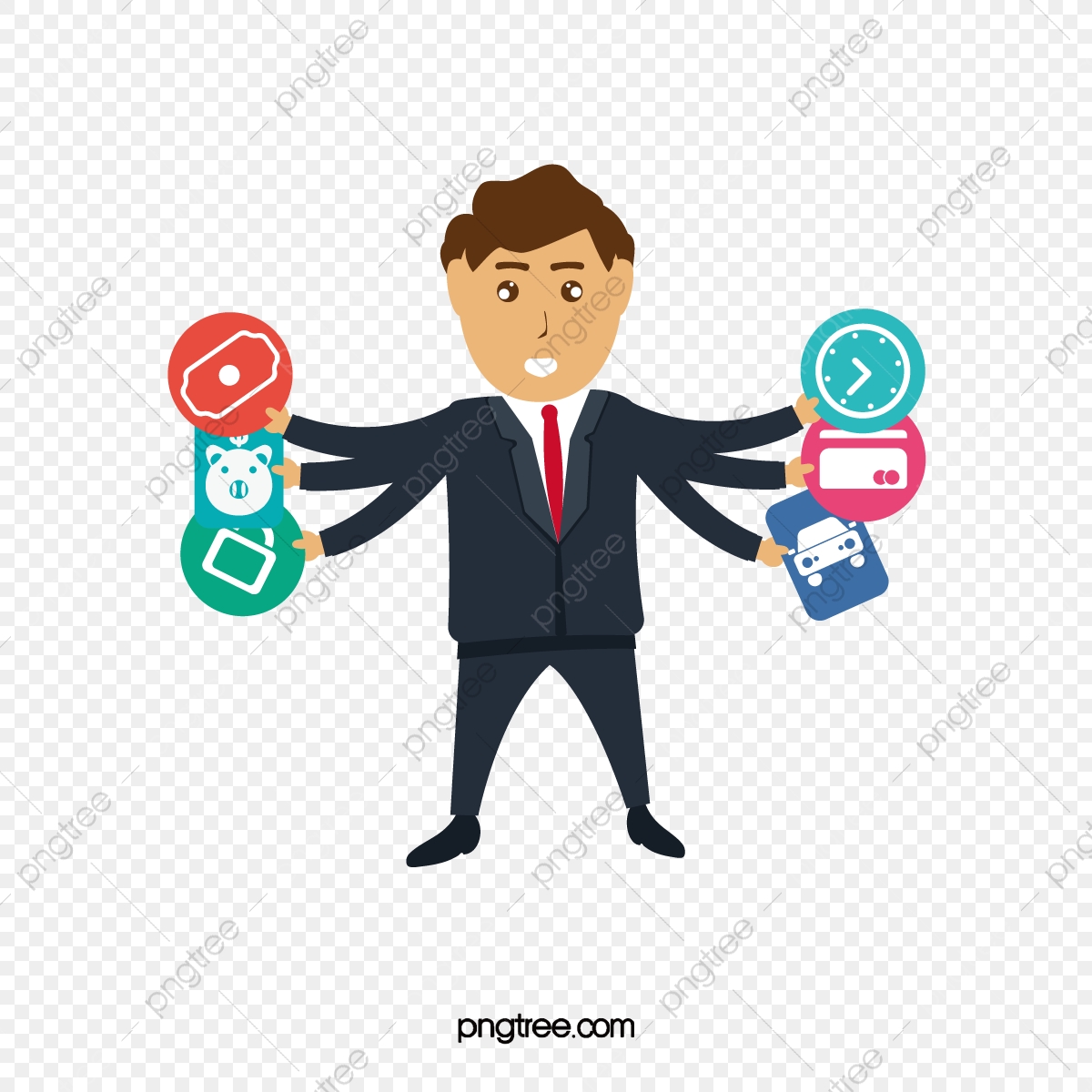 manager clipart busy manager