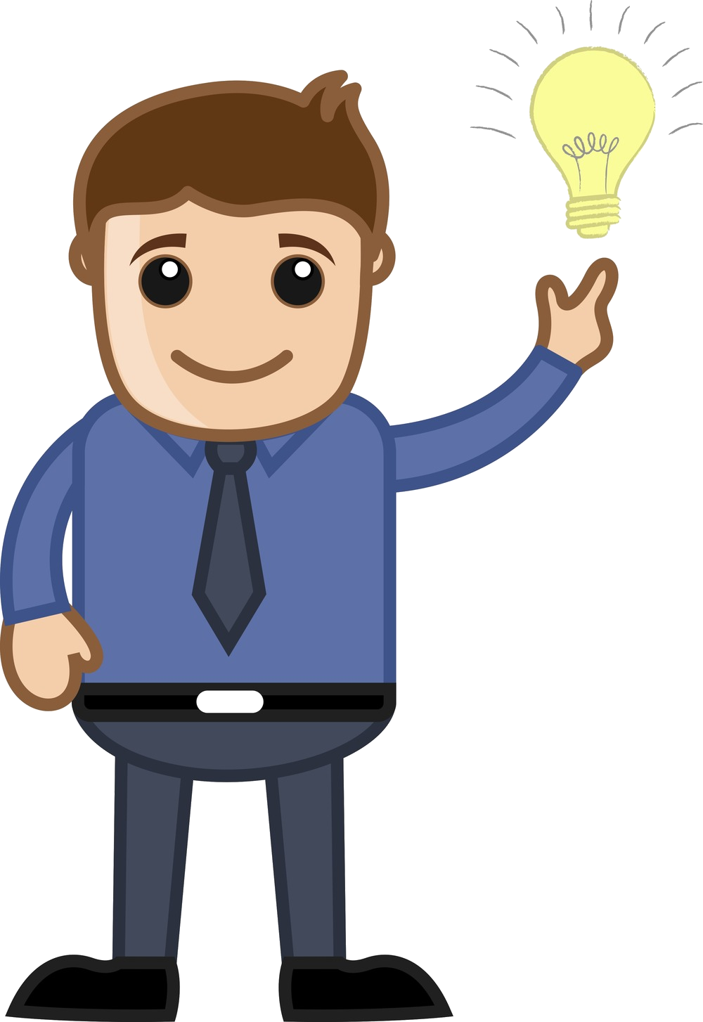 manager clipart common man