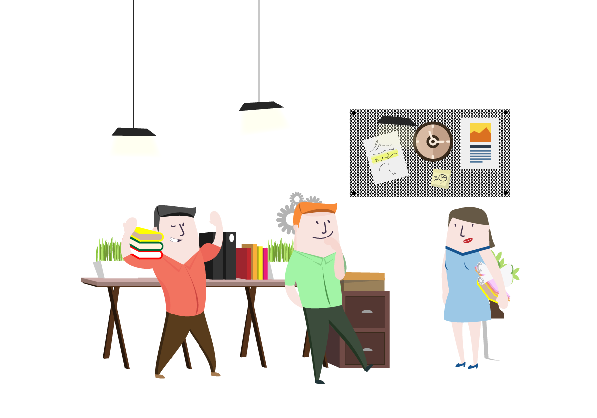 Bite sized learning and. Manager clipart factory manager