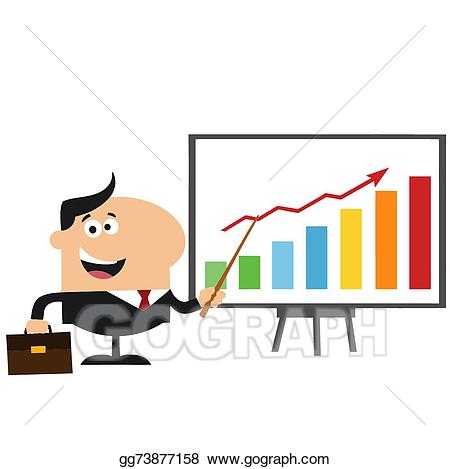 Eps vector stock illustration. Manager clipart happy manager