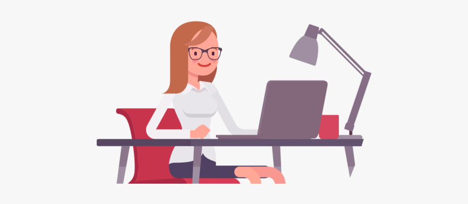 Manager clipart manager desk. Table cliparts cartoons 