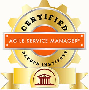 Certified agile devops institute. Manager clipart service manager