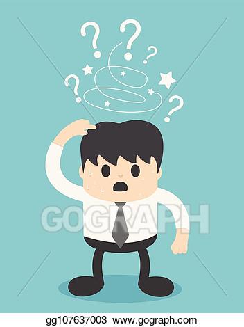 manager clipart troubled