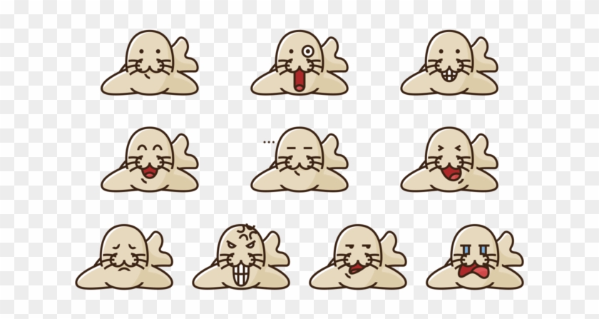 manatee clipart emoji