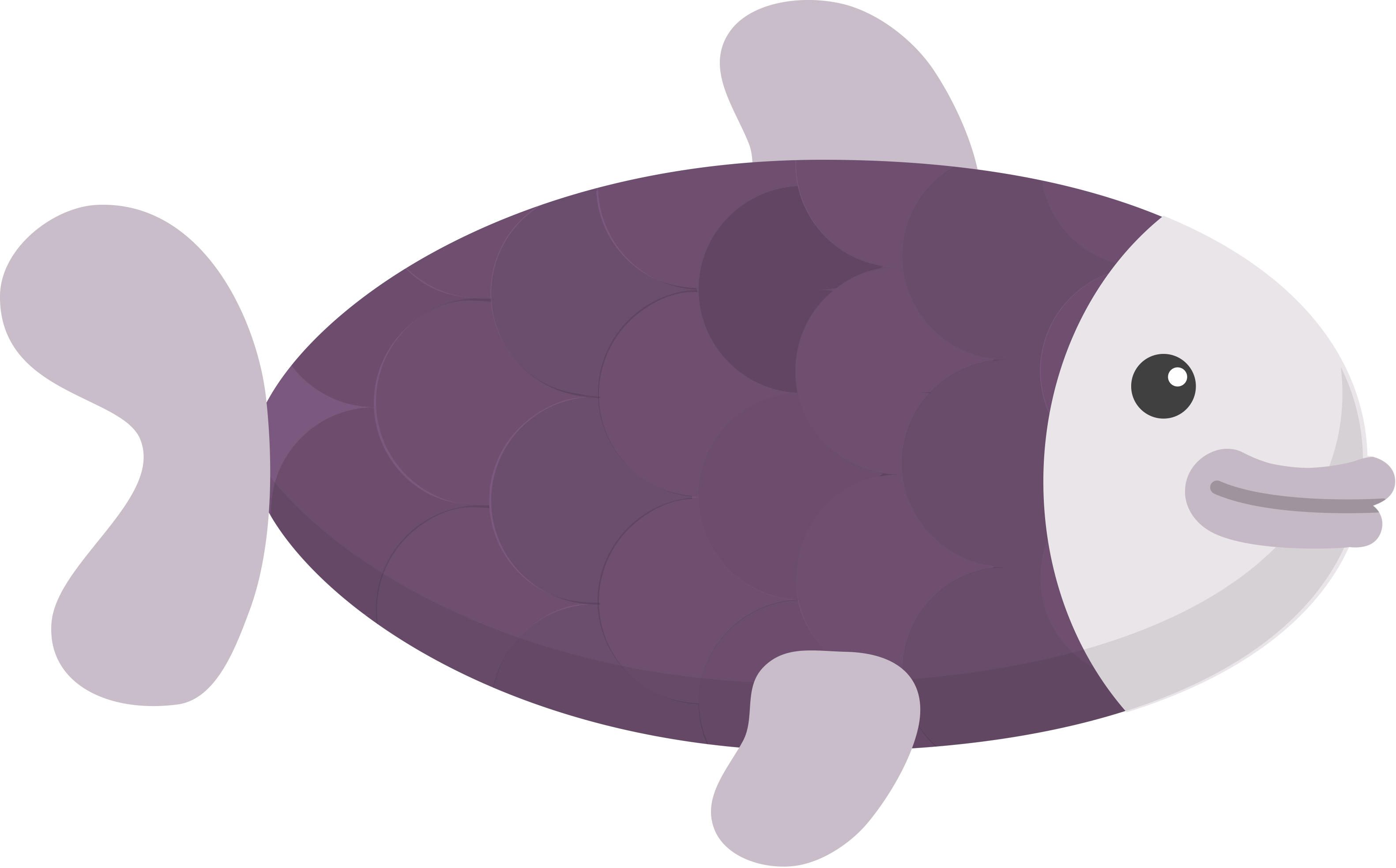 manatee clipart purple