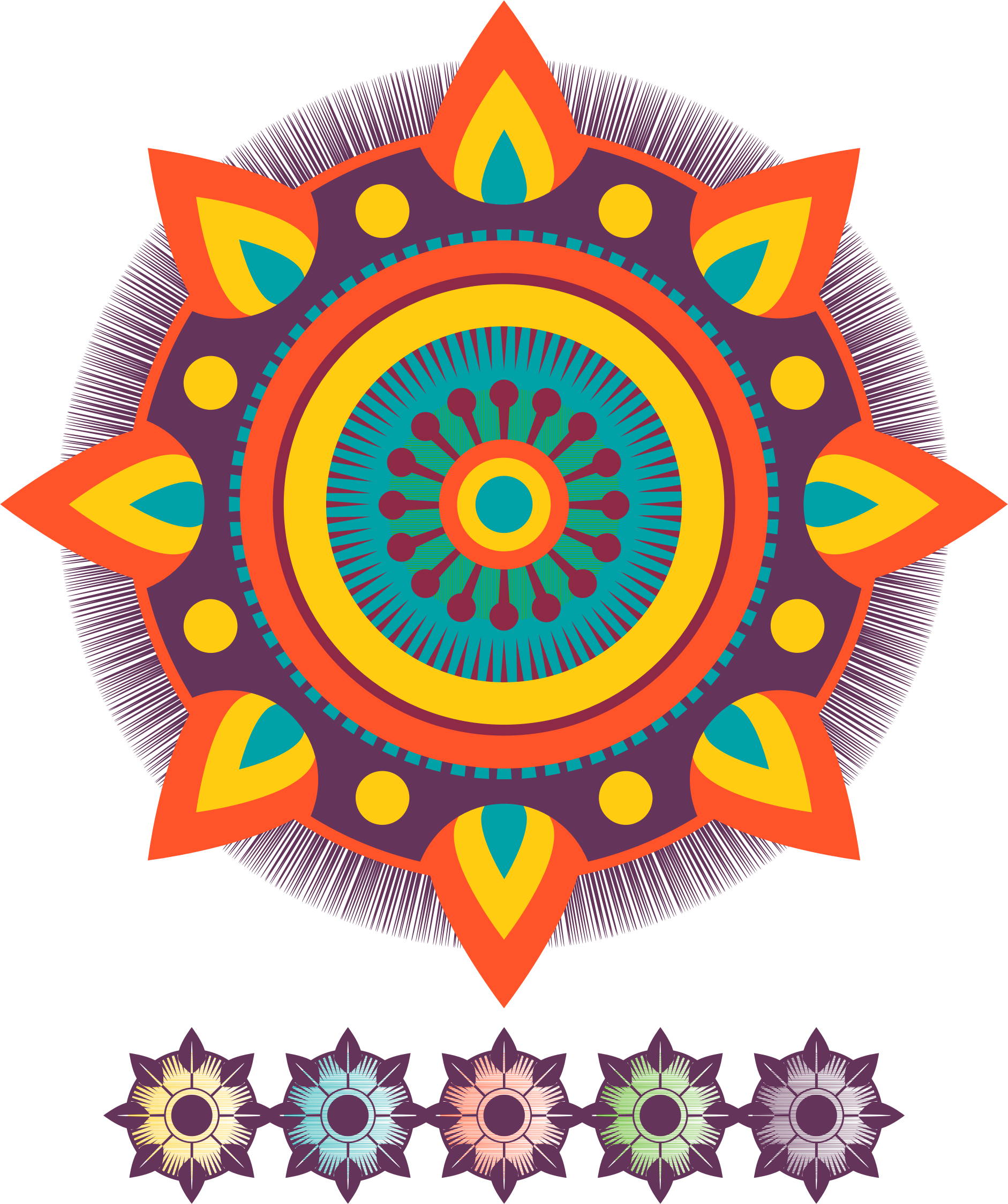 Download Mandala clipart basic simple, Mandala basic simple ...