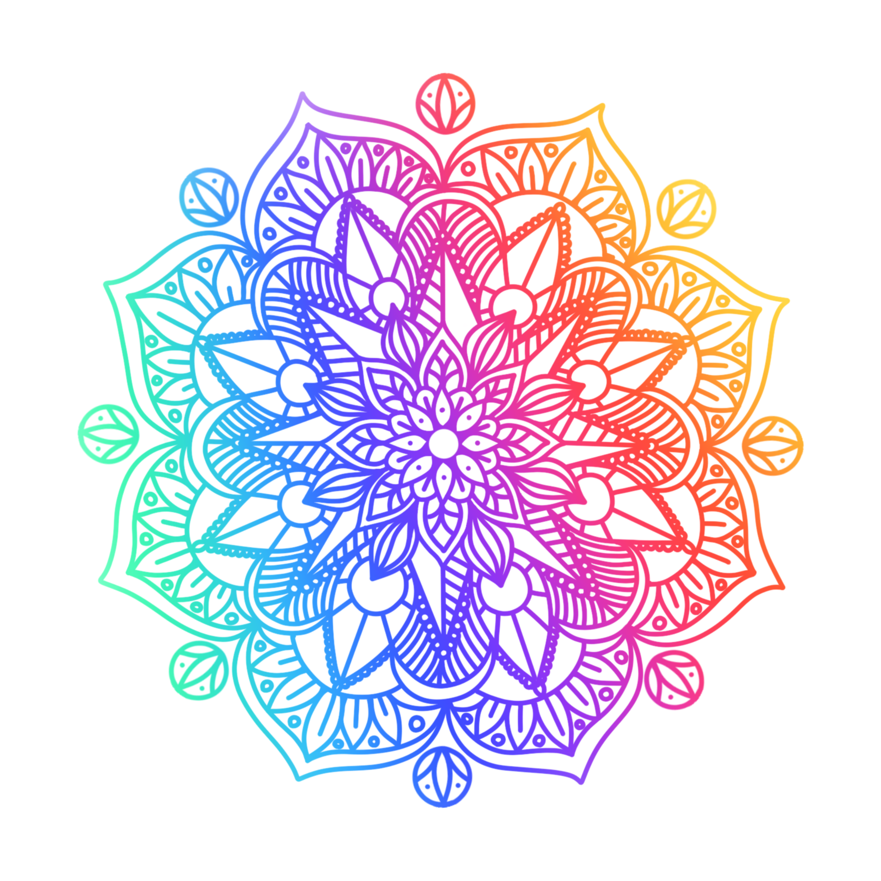 Mandala clipart graphic, Mandala graphic Transparent FREE ...