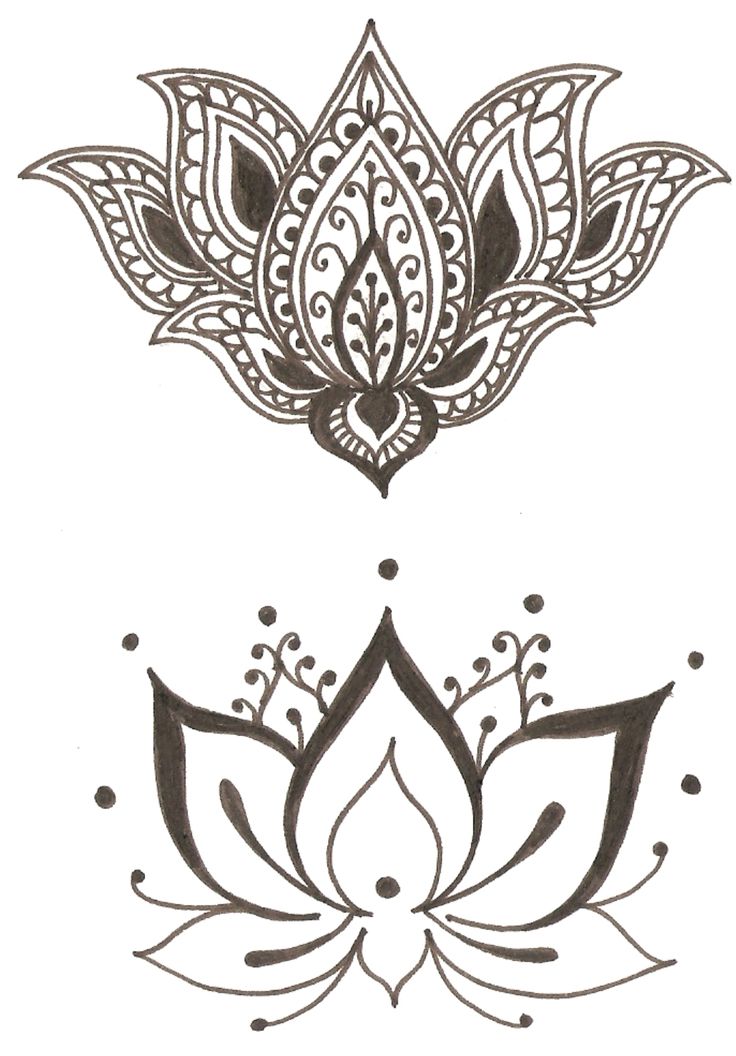 mandala clipart lotus