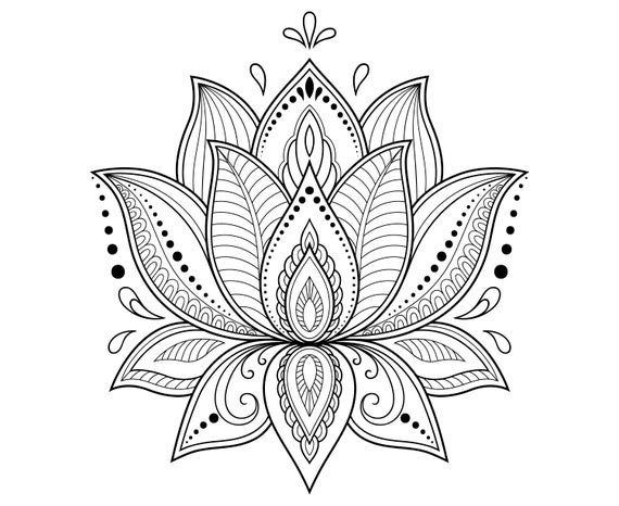 Free Free 282 Lotus Elephant Mandala Svg SVG PNG EPS DXF File