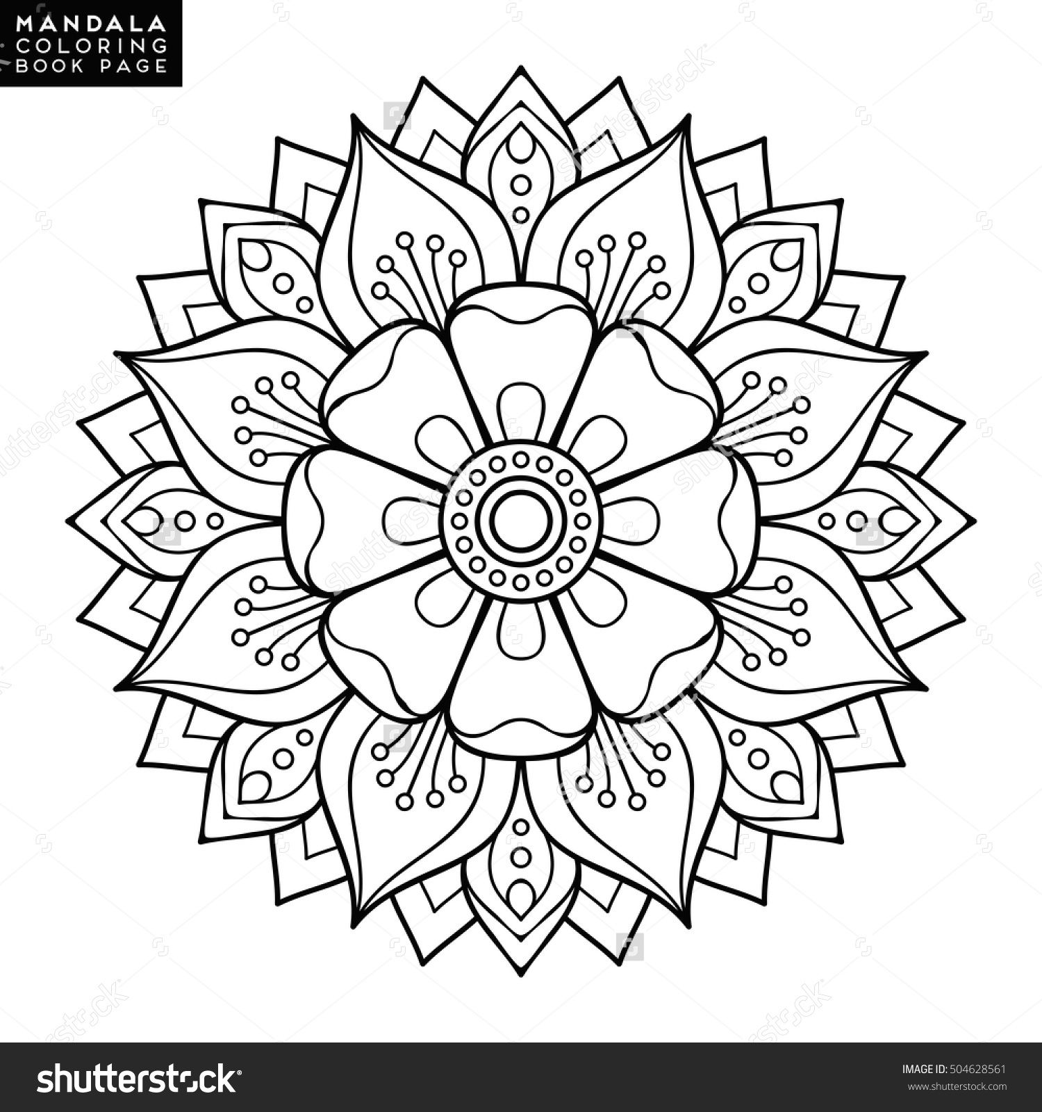 Mandala clipart moroccan. Flower vintage decorative elements