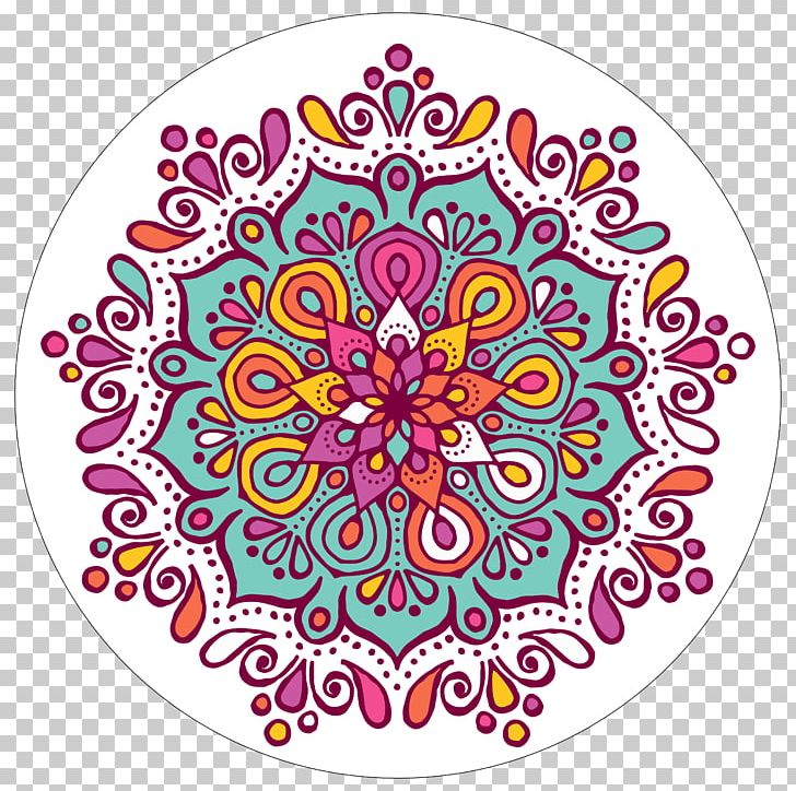 Coloring book png art. Mandala clipart rangoli
