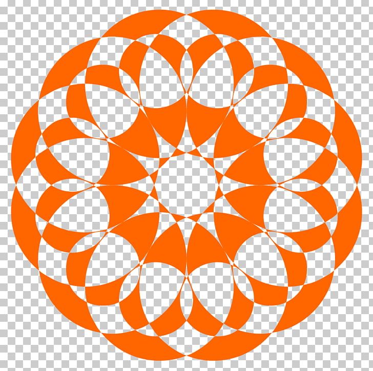 mandala clipart simple