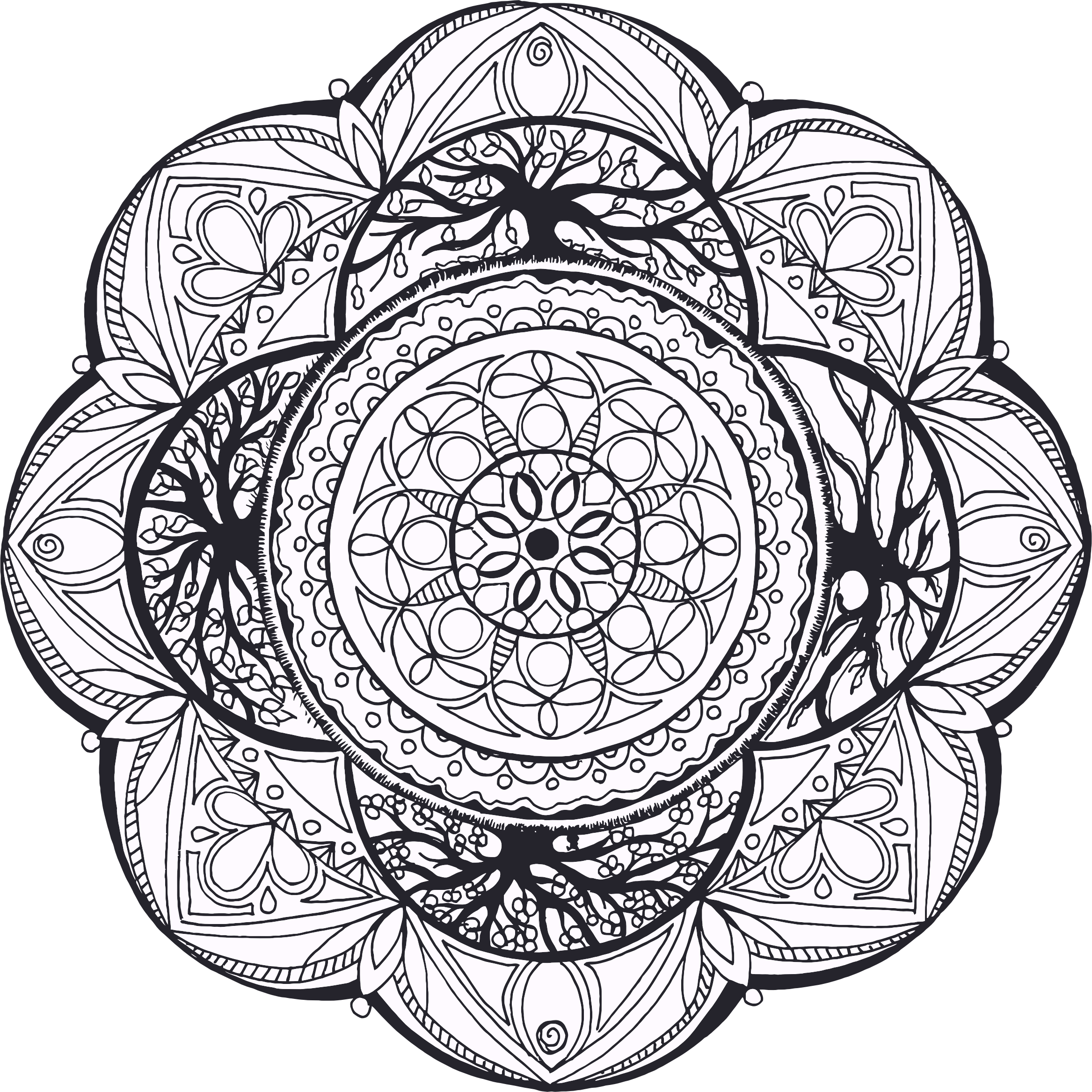 mandala clipart small