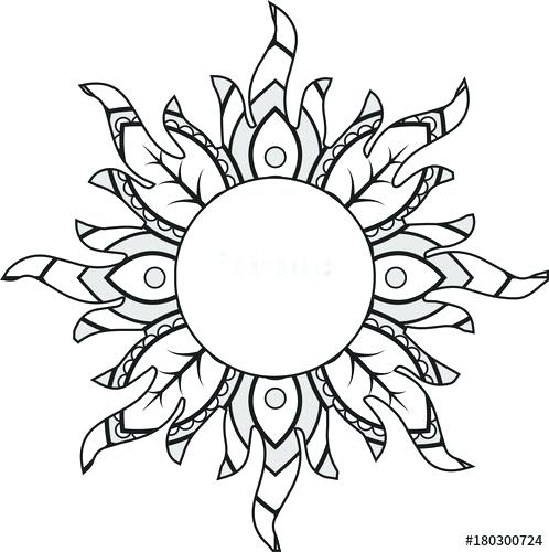 49+ Free Sun Mandala Svg Images Free SVG files | Silhouette and Cricut