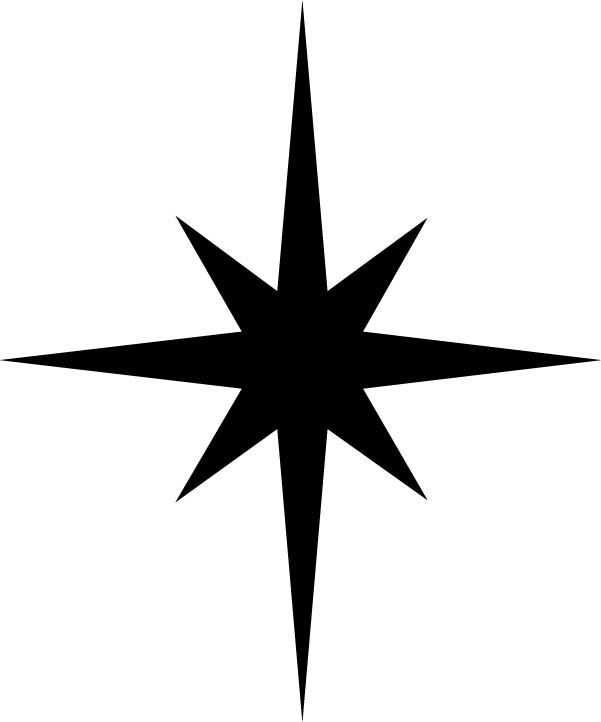 Svg file shapes and. Manger clipart christmas star