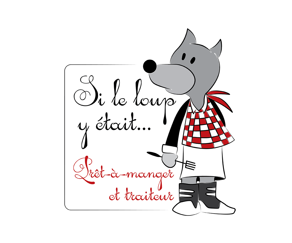 Manger clipart elegant. Playful restaurant logo design